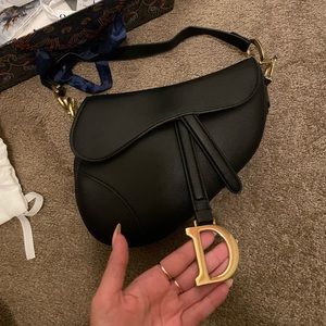 Dior saddle bag